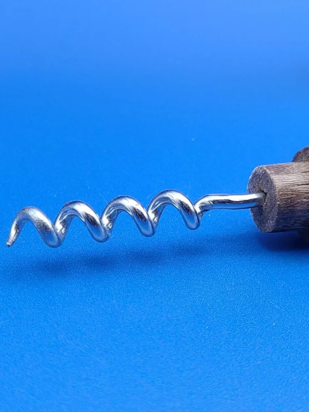 MCM Barware Wood Cheeky Cat Corkscrew plus Japan Miniature Cat AS IS